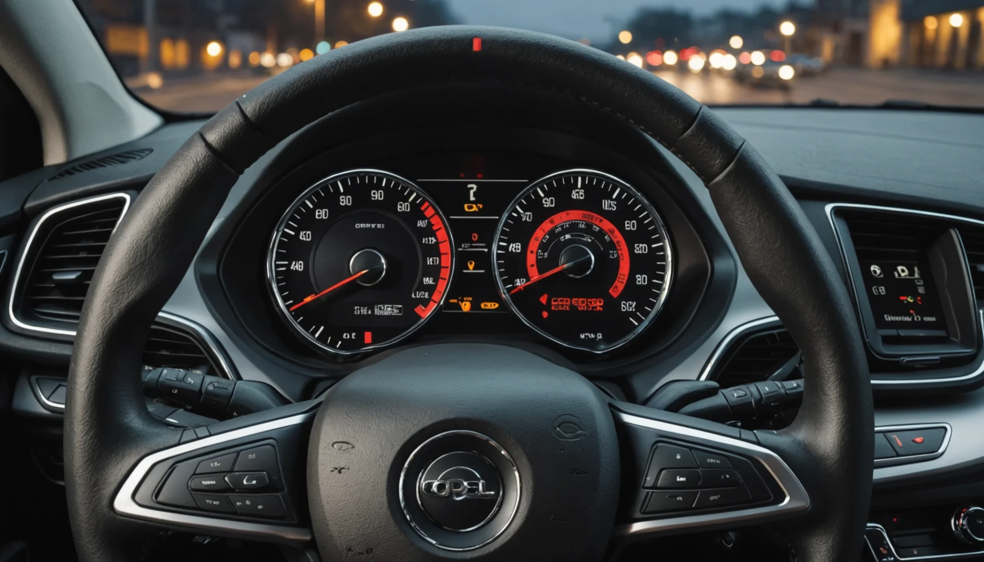 Voyant Voiture Avec Cl Opel Astra