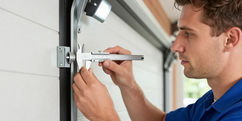 mecanisme serrure porte de garage basculante